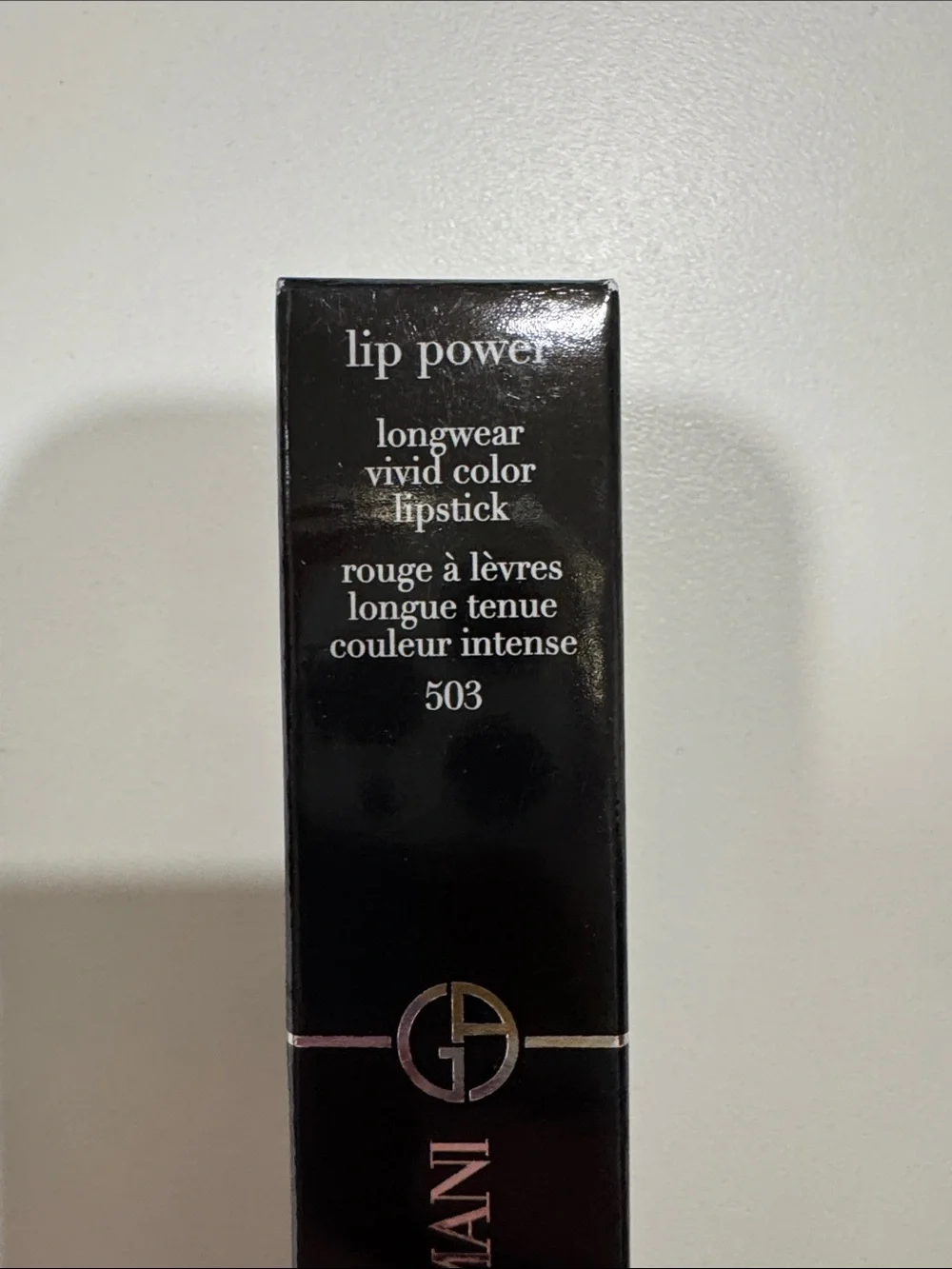 Giorgio Armani Lip Power Lipstick — 503 Eccentrico